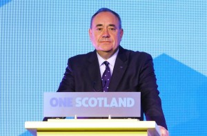 Not yet: First Minister Alex Salmond concedes most Scots were not convinced of the case for independence this time