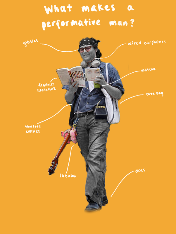 ‘Men don’t read, silly!’ -  Hunting Performativity Toward Conformity