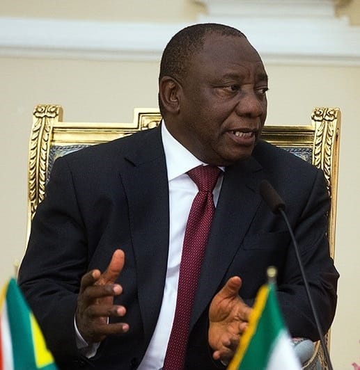 Cyril Ramaphosa Sworn In As South Africa's President