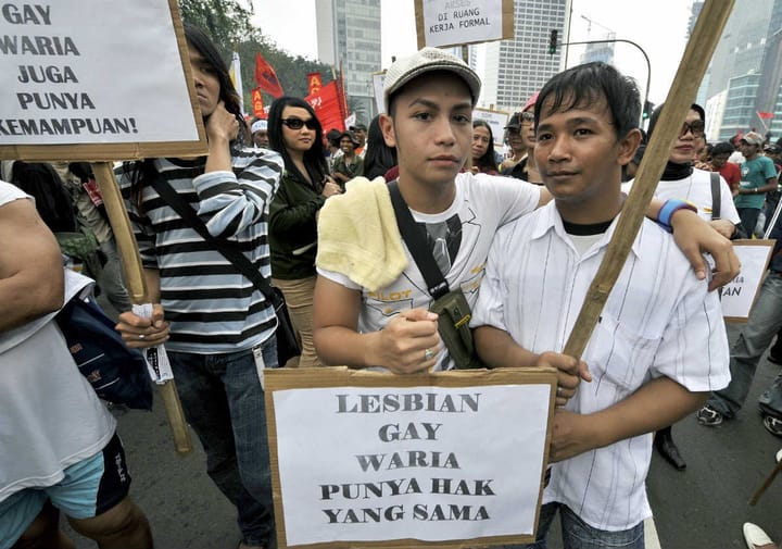 Homosexuality defined as sexually deviant in new Indonesian draft bill