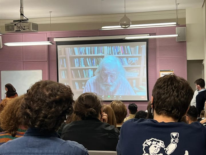 Noam Chomsky Discusses American Narcissism at SOAS