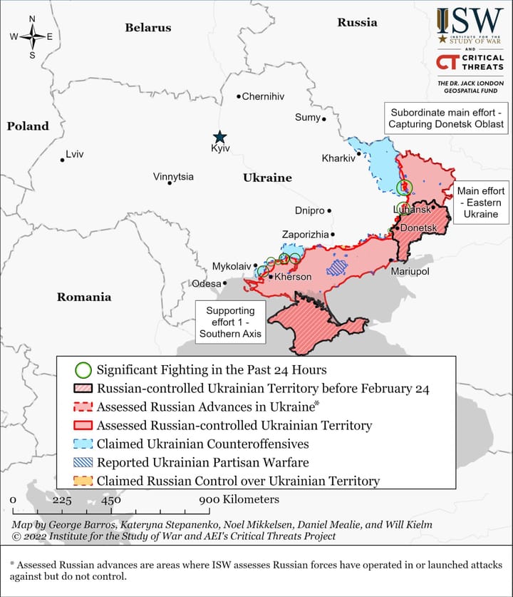 8 Months into War, Russian Invasion in Disarray